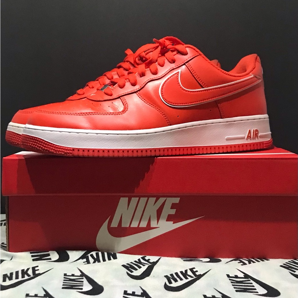(8)Nike Air Force 1 Low '07 “Picante” - Picture 3 of 10